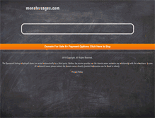 Tablet Screenshot of monstercages.com